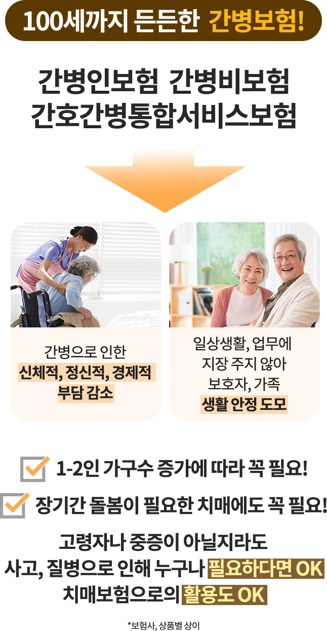 간병보험 내용